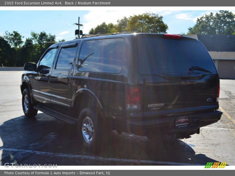Black / Medium Parchment 2003 Ford Excursion Limited 4x4