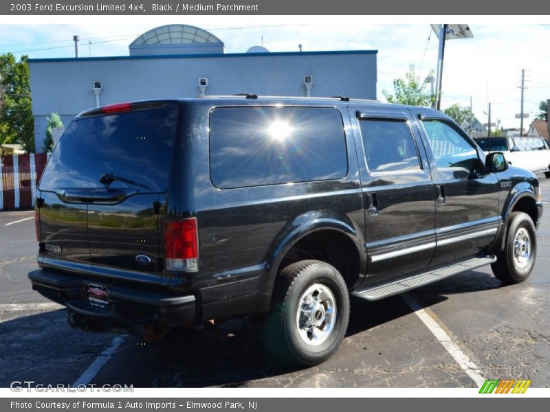 Black / Medium Parchment 2003 Ford Excursion Limited 4x4