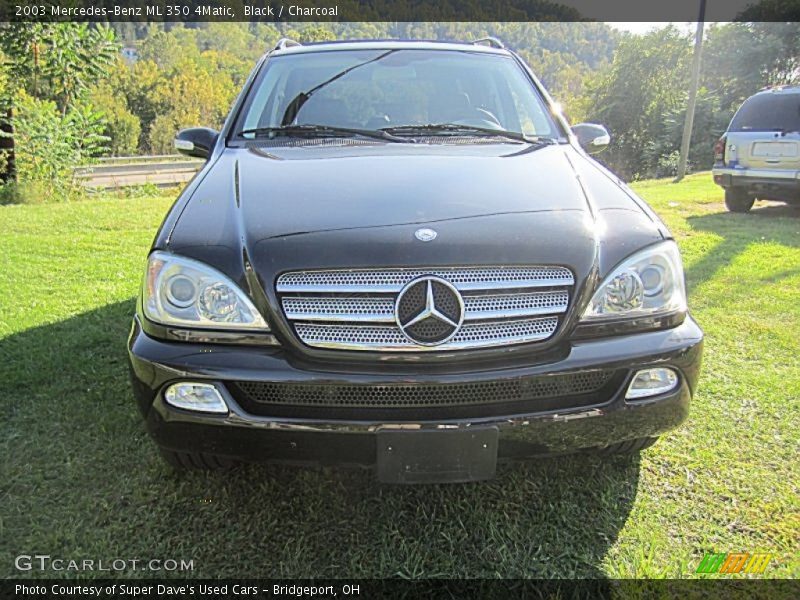 Black / Charcoal 2003 Mercedes-Benz ML 350 4Matic