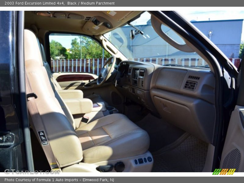 Black / Medium Parchment 2003 Ford Excursion Limited 4x4