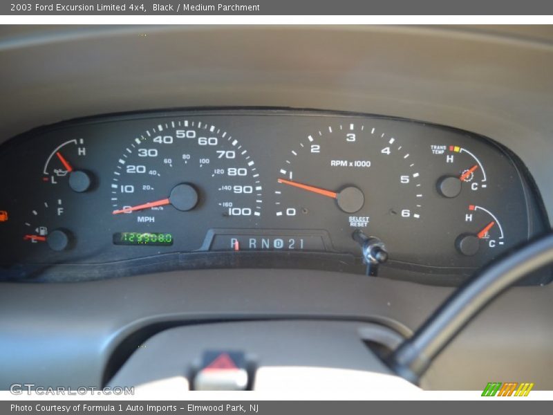  2003 Excursion Limited 4x4 Limited 4x4 Gauges