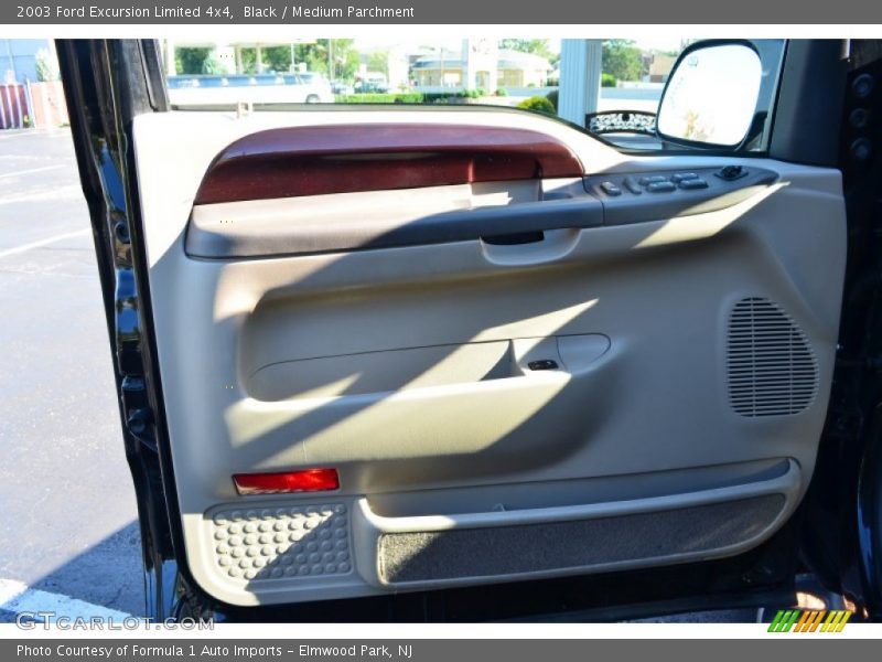 Black / Medium Parchment 2003 Ford Excursion Limited 4x4