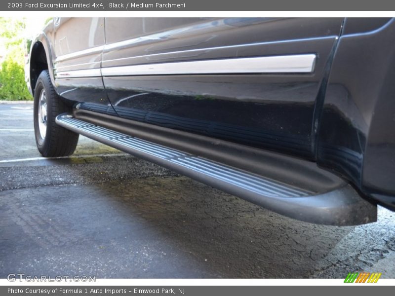 Black / Medium Parchment 2003 Ford Excursion Limited 4x4
