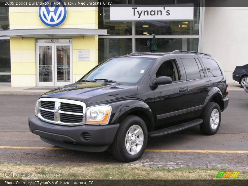 Black / Medium Slate Gray 2005 Dodge Durango SXT 4x4
