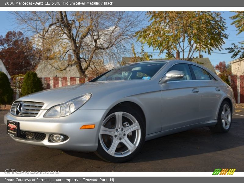 Iridium Silver Metallic / Black 2006 Mercedes-Benz CLS 500