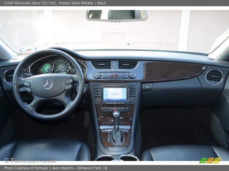 Iridium Silver Metallic / Black 2006 Mercedes-Benz CLS 500