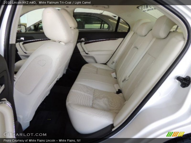 White Platinum Tri-Coat / Light Camel 2010 Lincoln MKZ AWD