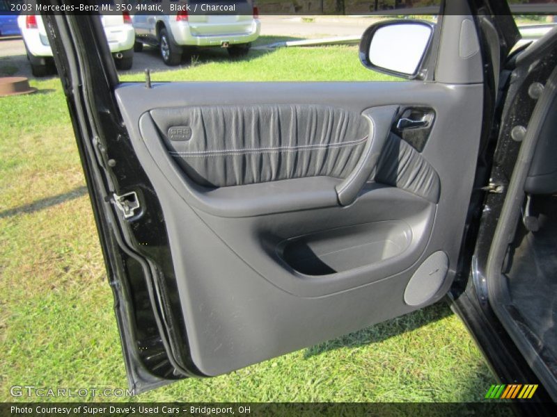 Black / Charcoal 2003 Mercedes-Benz ML 350 4Matic