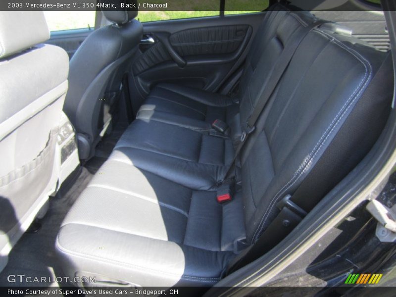 Black / Charcoal 2003 Mercedes-Benz ML 350 4Matic