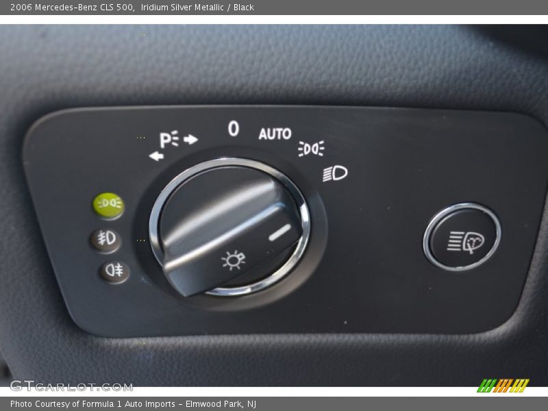 Iridium Silver Metallic / Black 2006 Mercedes-Benz CLS 500