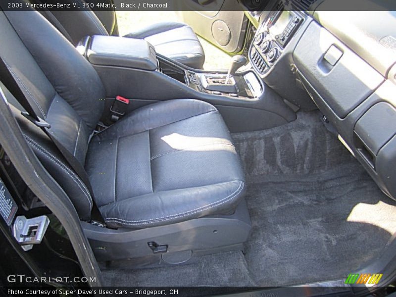 Black / Charcoal 2003 Mercedes-Benz ML 350 4Matic