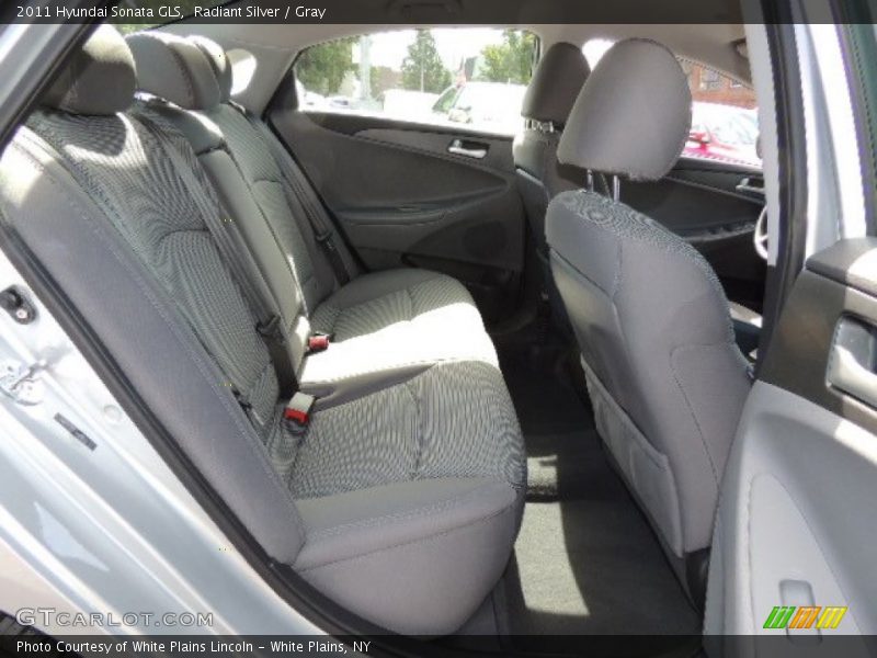 Radiant Silver / Gray 2011 Hyundai Sonata GLS