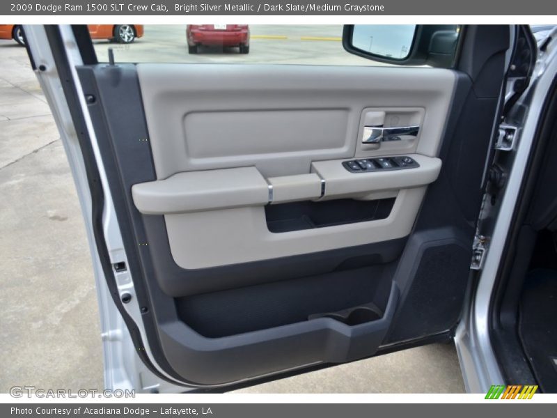 Bright Silver Metallic / Dark Slate/Medium Graystone 2009 Dodge Ram 1500 SLT Crew Cab