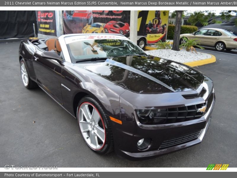 Front 3/4 View of 2011 Camaro Neiman Marcus Edition SS/RS Convertible