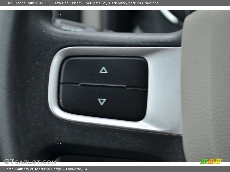Bright Silver Metallic / Dark Slate/Medium Graystone 2009 Dodge Ram 1500 SLT Crew Cab