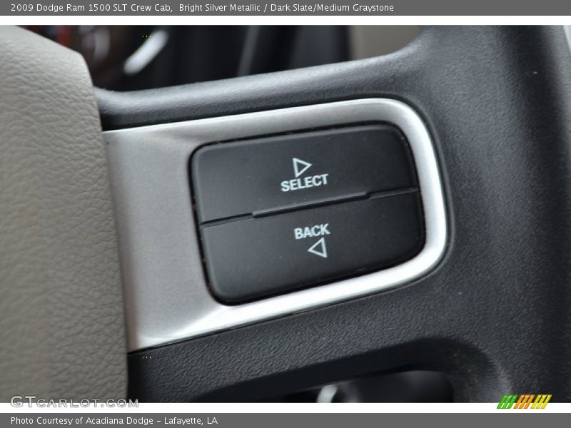 Bright Silver Metallic / Dark Slate/Medium Graystone 2009 Dodge Ram 1500 SLT Crew Cab