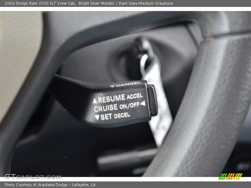 Bright Silver Metallic / Dark Slate/Medium Graystone 2009 Dodge Ram 1500 SLT Crew Cab
