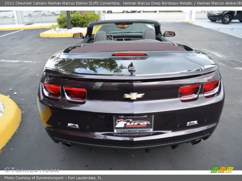 Neiman Marcus Deep Bordeaux Metallic / Neiman Marcus Amber/Black 2011 Chevrolet Camaro Neiman Marcus Edition SS/RS Convertible