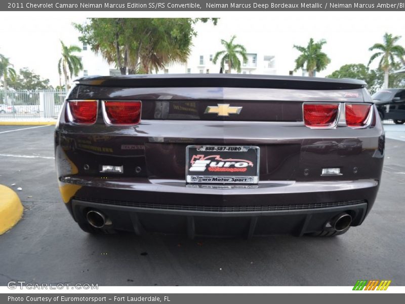 Neiman Marcus Deep Bordeaux Metallic / Neiman Marcus Amber/Black 2011 Chevrolet Camaro Neiman Marcus Edition SS/RS Convertible