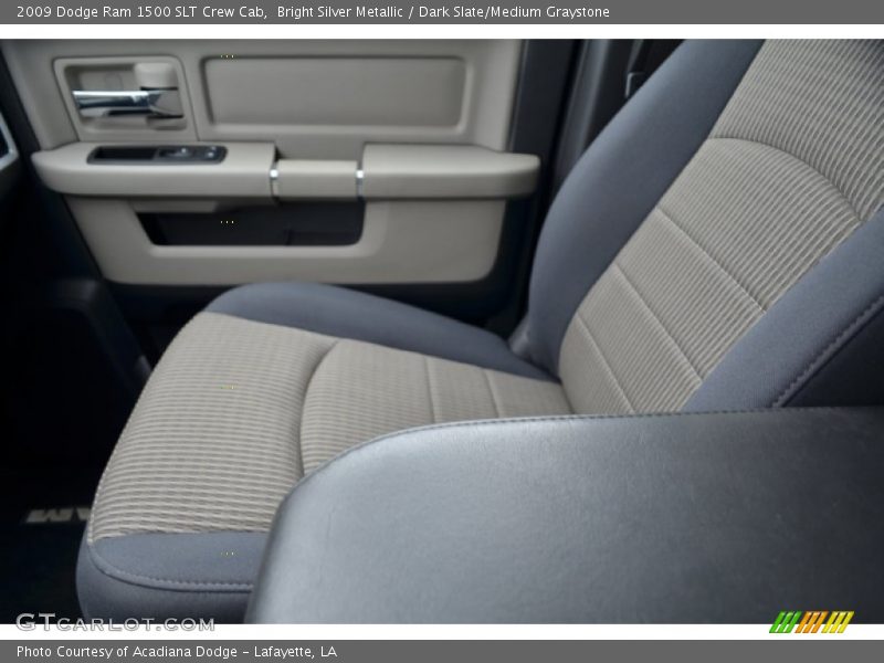 Bright Silver Metallic / Dark Slate/Medium Graystone 2009 Dodge Ram 1500 SLT Crew Cab
