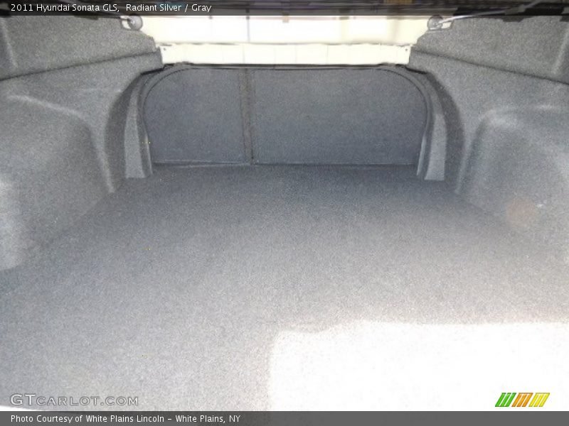 Radiant Silver / Gray 2011 Hyundai Sonata GLS