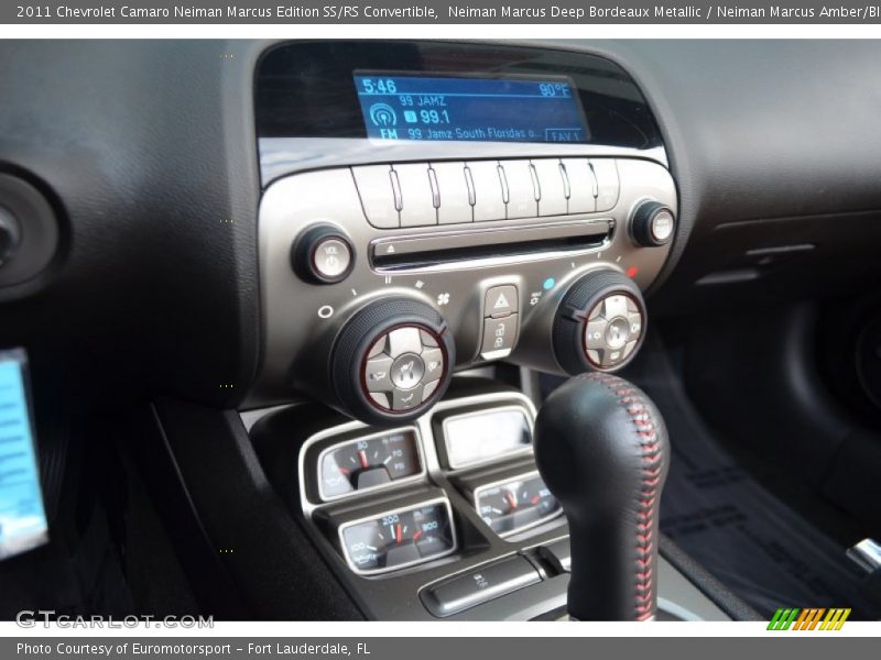 Controls of 2011 Camaro Neiman Marcus Edition SS/RS Convertible