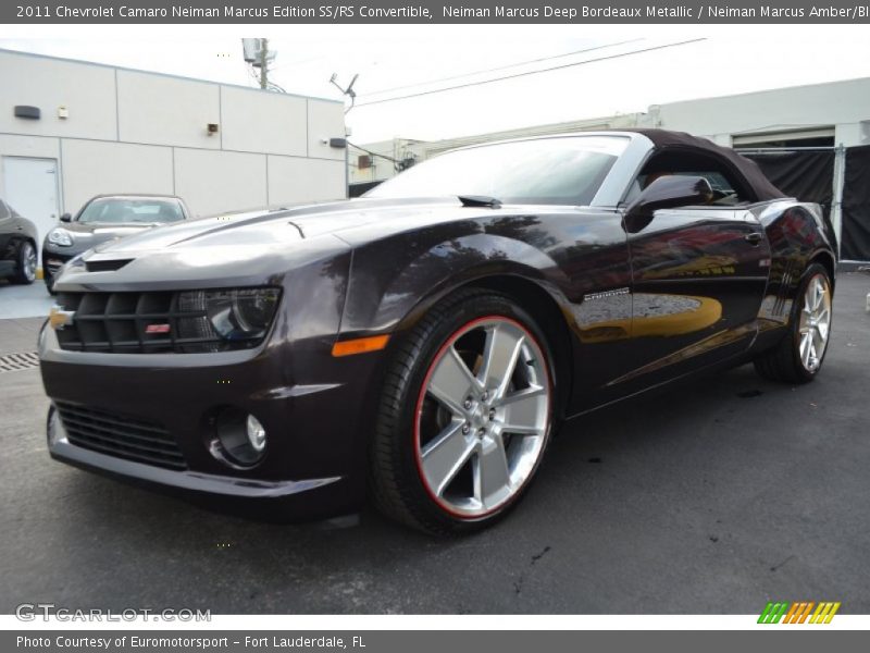 Front 3/4 View of 2011 Camaro Neiman Marcus Edition SS/RS Convertible