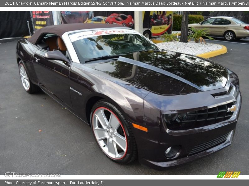 Front 3/4 View of 2011 Camaro Neiman Marcus Edition SS/RS Convertible