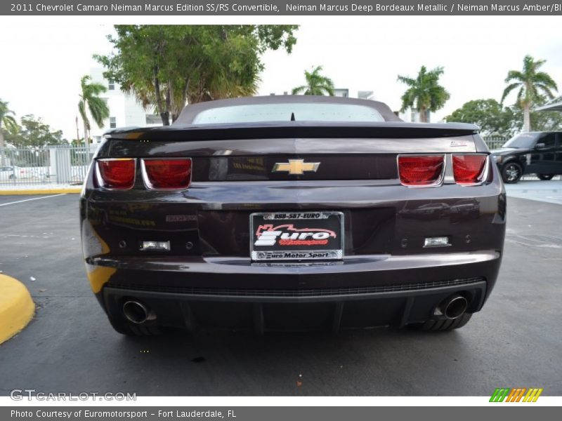 Neiman Marcus Deep Bordeaux Metallic / Neiman Marcus Amber/Black 2011 Chevrolet Camaro Neiman Marcus Edition SS/RS Convertible