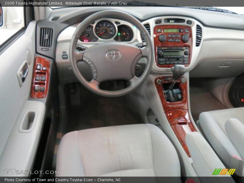 Millenium Silver Metallic / Ash Gray 2006 Toyota Highlander Limited