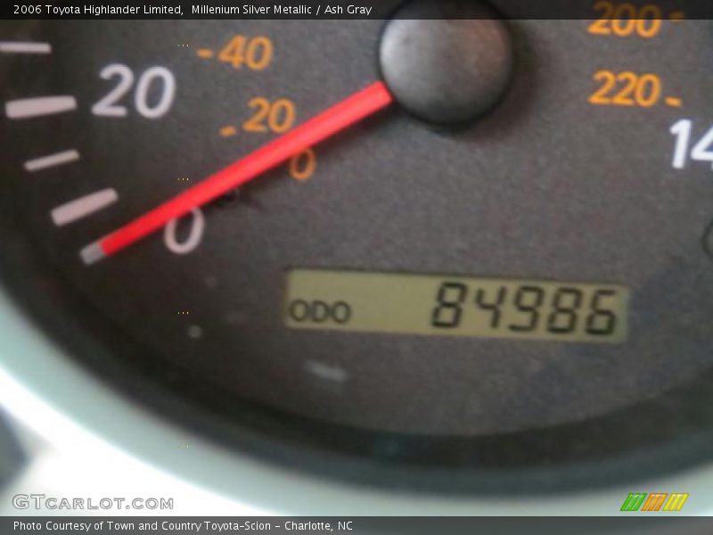 Millenium Silver Metallic / Ash Gray 2006 Toyota Highlander Limited