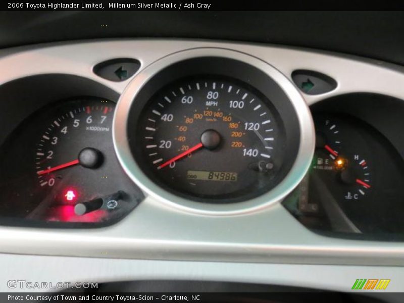 Millenium Silver Metallic / Ash Gray 2006 Toyota Highlander Limited