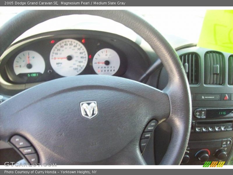 Magnesium Pearl / Medium Slate Gray 2005 Dodge Grand Caravan SE