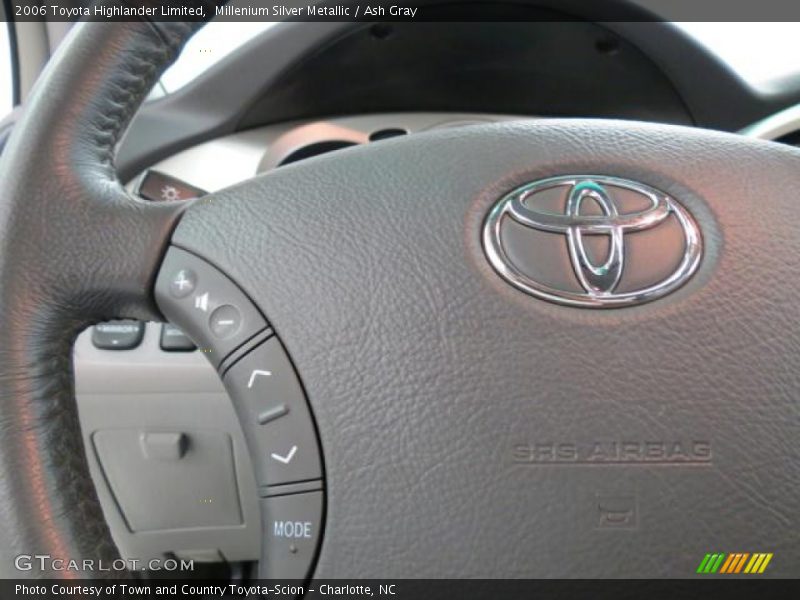 Millenium Silver Metallic / Ash Gray 2006 Toyota Highlander Limited