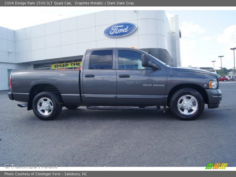 Graphite Metallic / Dark Slate Gray 2004 Dodge Ram 2500 SLT Quad Cab