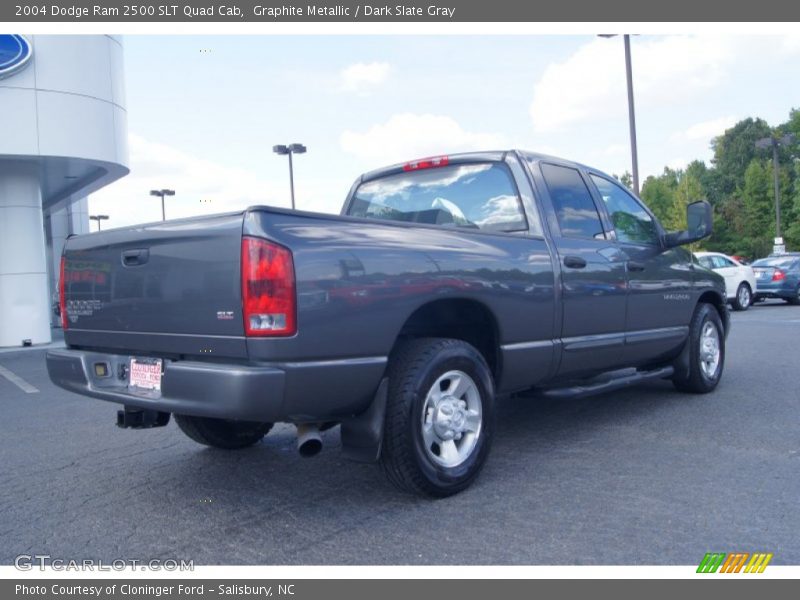 Graphite Metallic / Dark Slate Gray 2004 Dodge Ram 2500 SLT Quad Cab