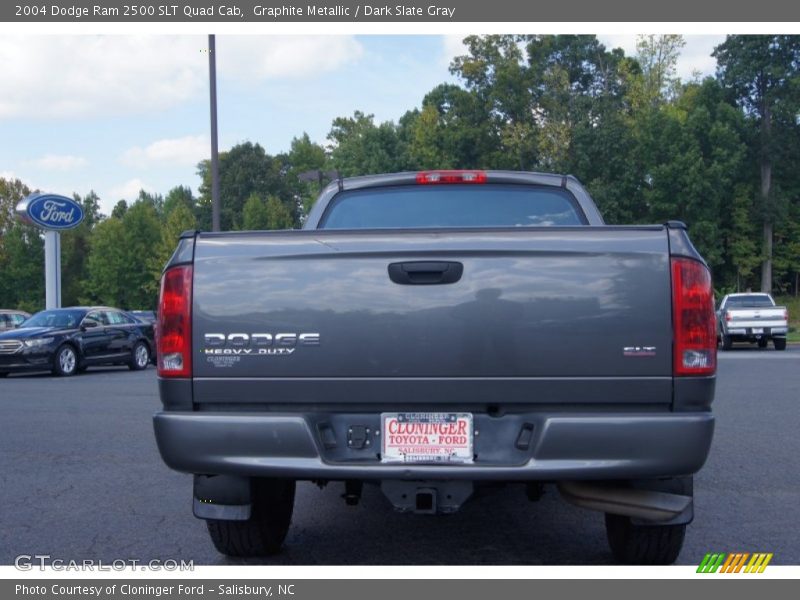 Graphite Metallic / Dark Slate Gray 2004 Dodge Ram 2500 SLT Quad Cab