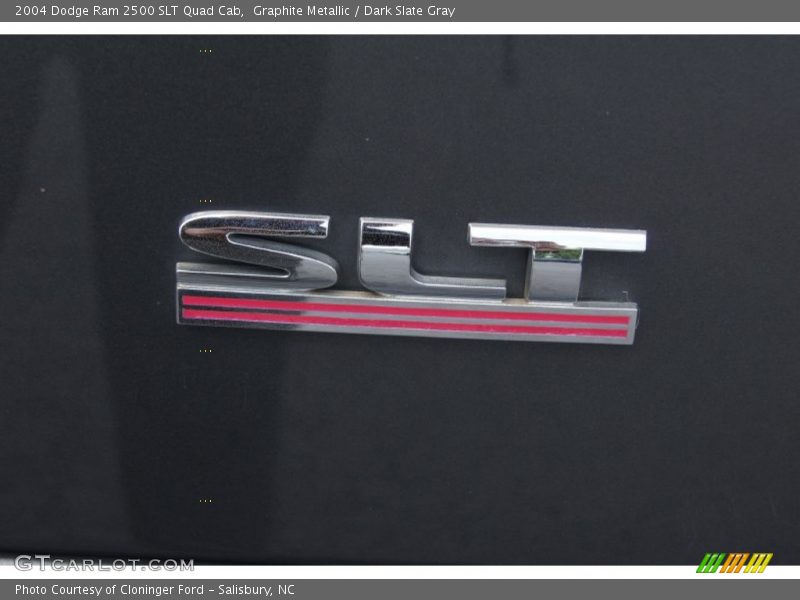 Graphite Metallic / Dark Slate Gray 2004 Dodge Ram 2500 SLT Quad Cab