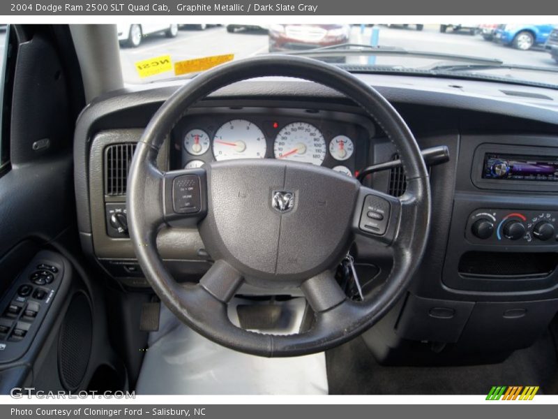 Graphite Metallic / Dark Slate Gray 2004 Dodge Ram 2500 SLT Quad Cab
