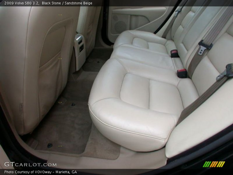 Black Stone / Sandstone Beige 2009 Volvo S80 3.2