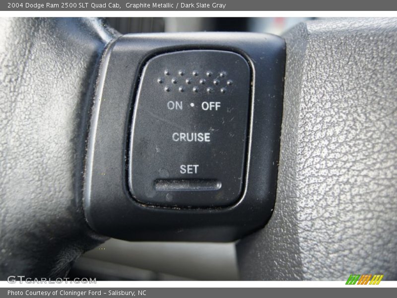 Graphite Metallic / Dark Slate Gray 2004 Dodge Ram 2500 SLT Quad Cab