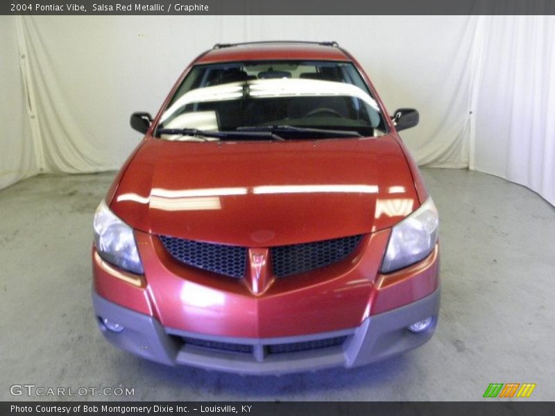 Salsa Red Metallic / Graphite 2004 Pontiac Vibe