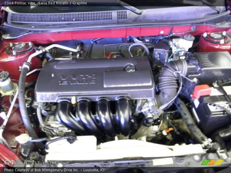 Salsa Red Metallic / Graphite 2004 Pontiac Vibe