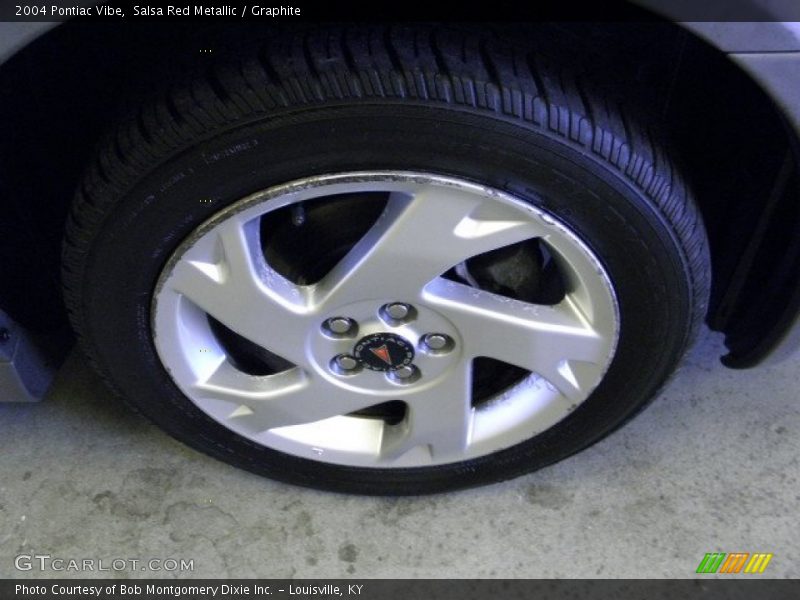 Salsa Red Metallic / Graphite 2004 Pontiac Vibe