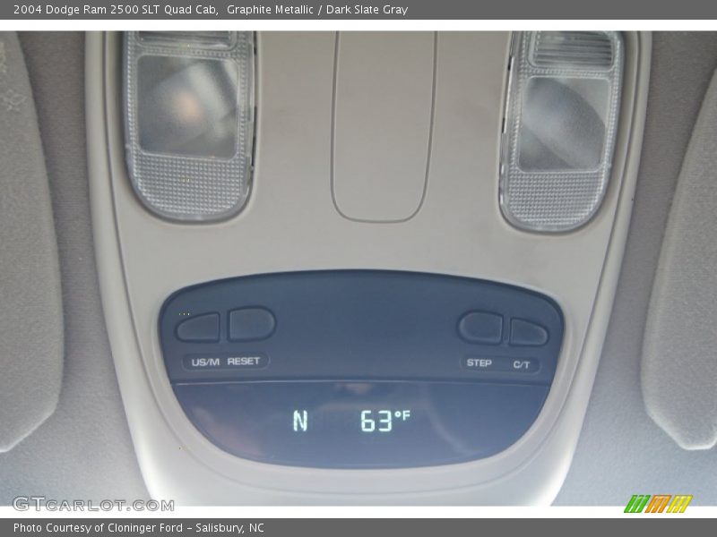 Graphite Metallic / Dark Slate Gray 2004 Dodge Ram 2500 SLT Quad Cab