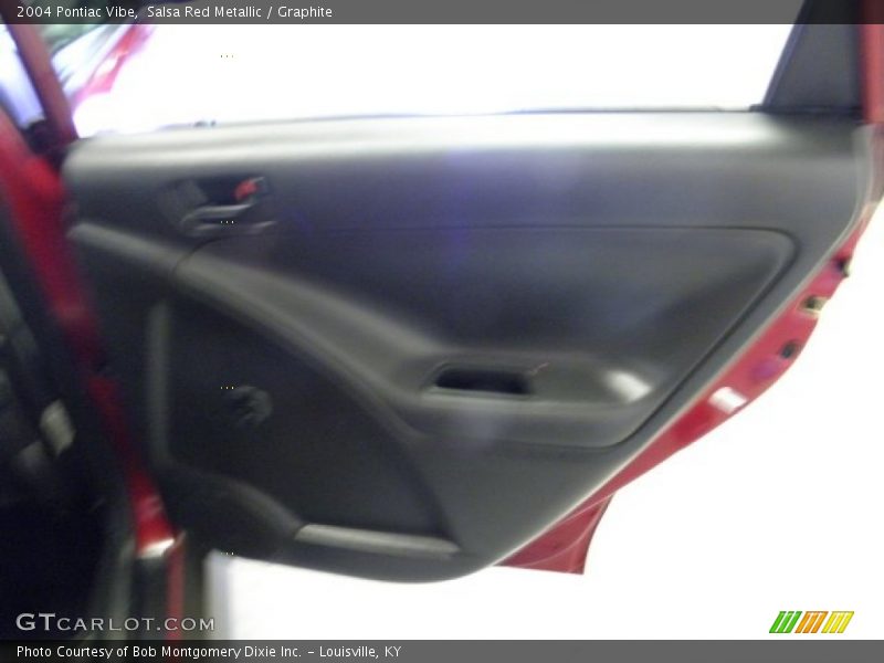 Salsa Red Metallic / Graphite 2004 Pontiac Vibe