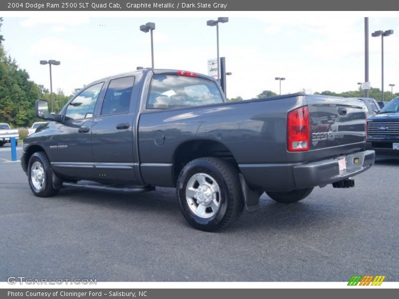 Graphite Metallic / Dark Slate Gray 2004 Dodge Ram 2500 SLT Quad Cab