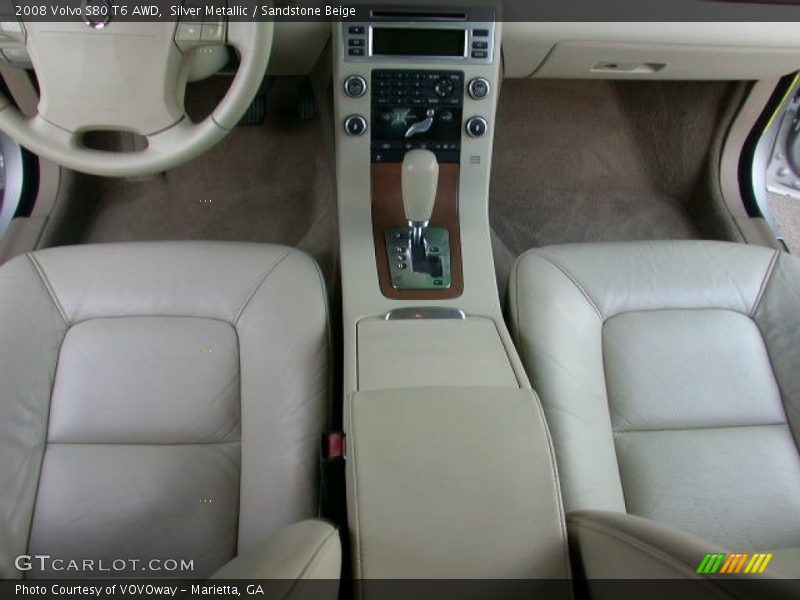 Silver Metallic / Sandstone Beige 2008 Volvo S80 T6 AWD