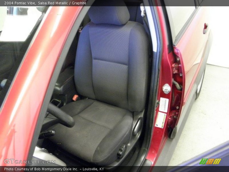 Salsa Red Metallic / Graphite 2004 Pontiac Vibe