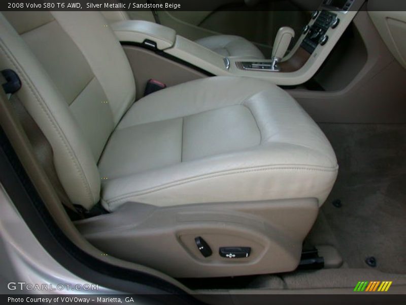 Silver Metallic / Sandstone Beige 2008 Volvo S80 T6 AWD